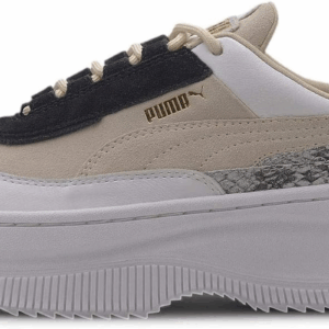 PUMA Womens Deva Reptile Platform Sneakers Shoes Casual - Beige - Size 9.5 B