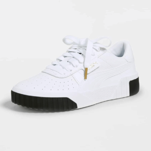 PUMA Womens Cali Platform Sneakers Shoes Casual - White