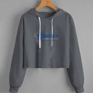 Lady'S Fleece Cropped Hoodie | Lane Seven LS12000