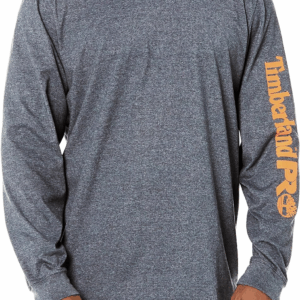 Timberland PRO Men'S A1HRV Base Plate Long Sleeve T-Shirt with Logo