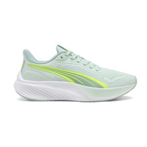 PUMA Pounce Lite Lace up Womens Green Sneakers Casual Shoes 31223915
